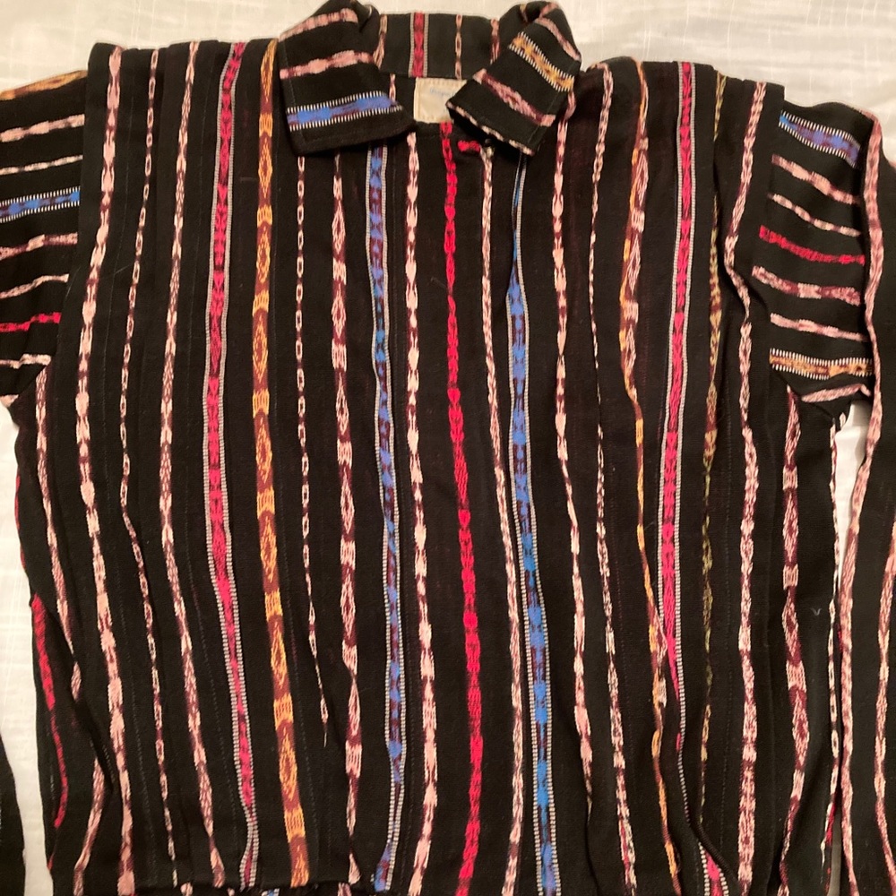 Vintage 60’s Ikat Pleated Jacket